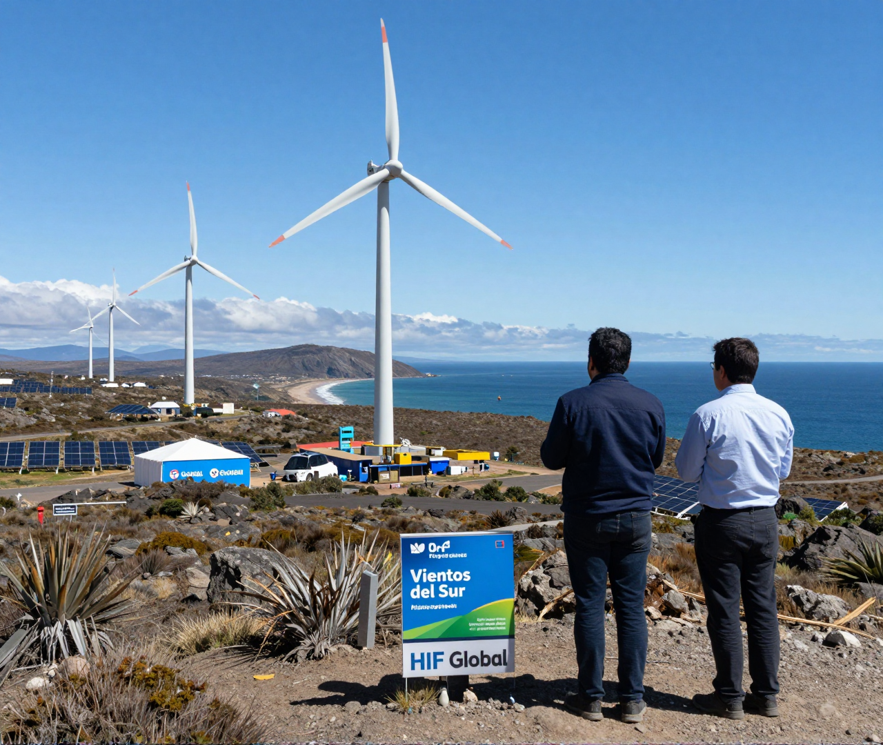 Magallanes lidera proyectos de energía renovable en Chile con inversión récord