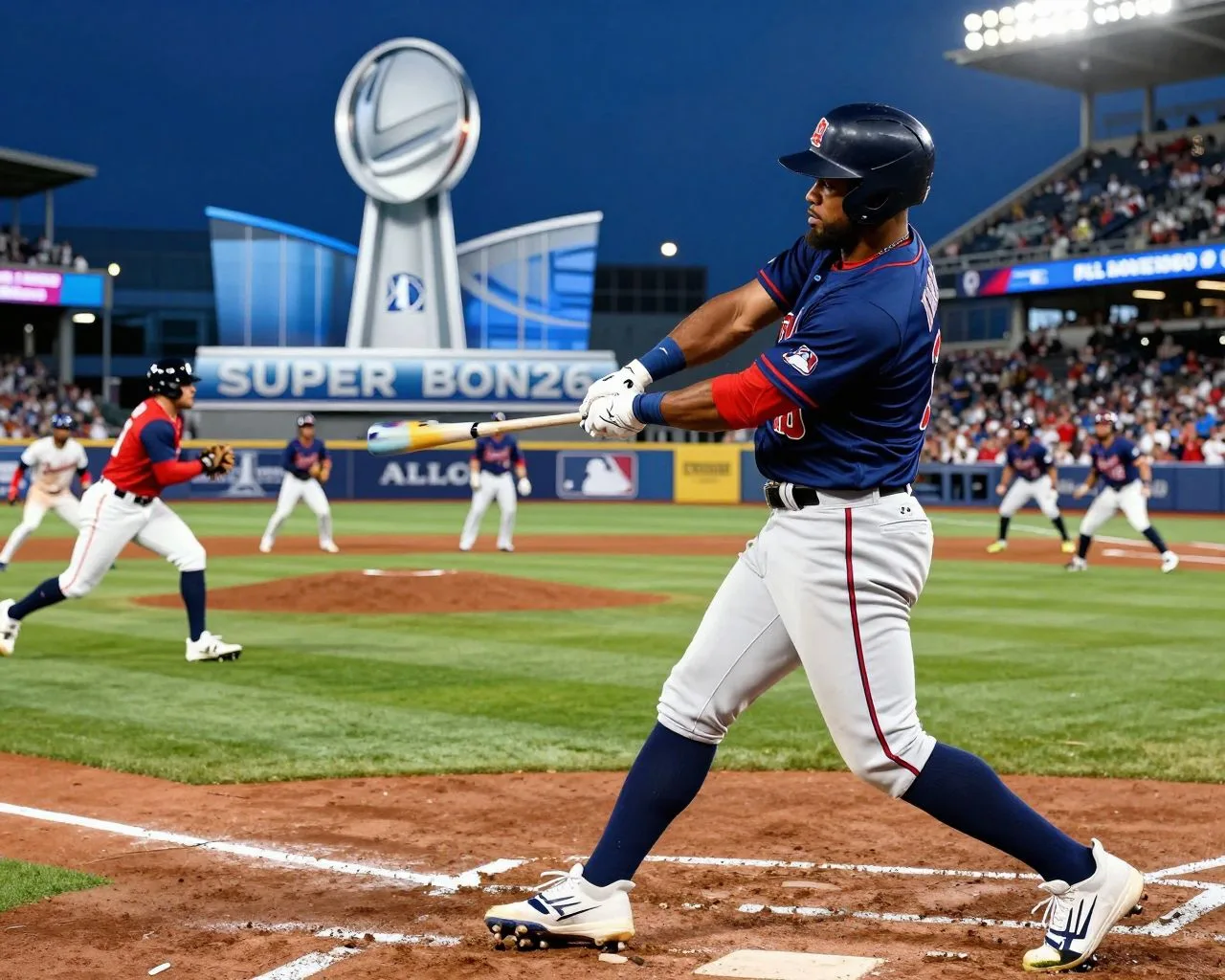 Ronald Acuña Jr. sorprende al aparecer en promoción del Super Bowl 2026