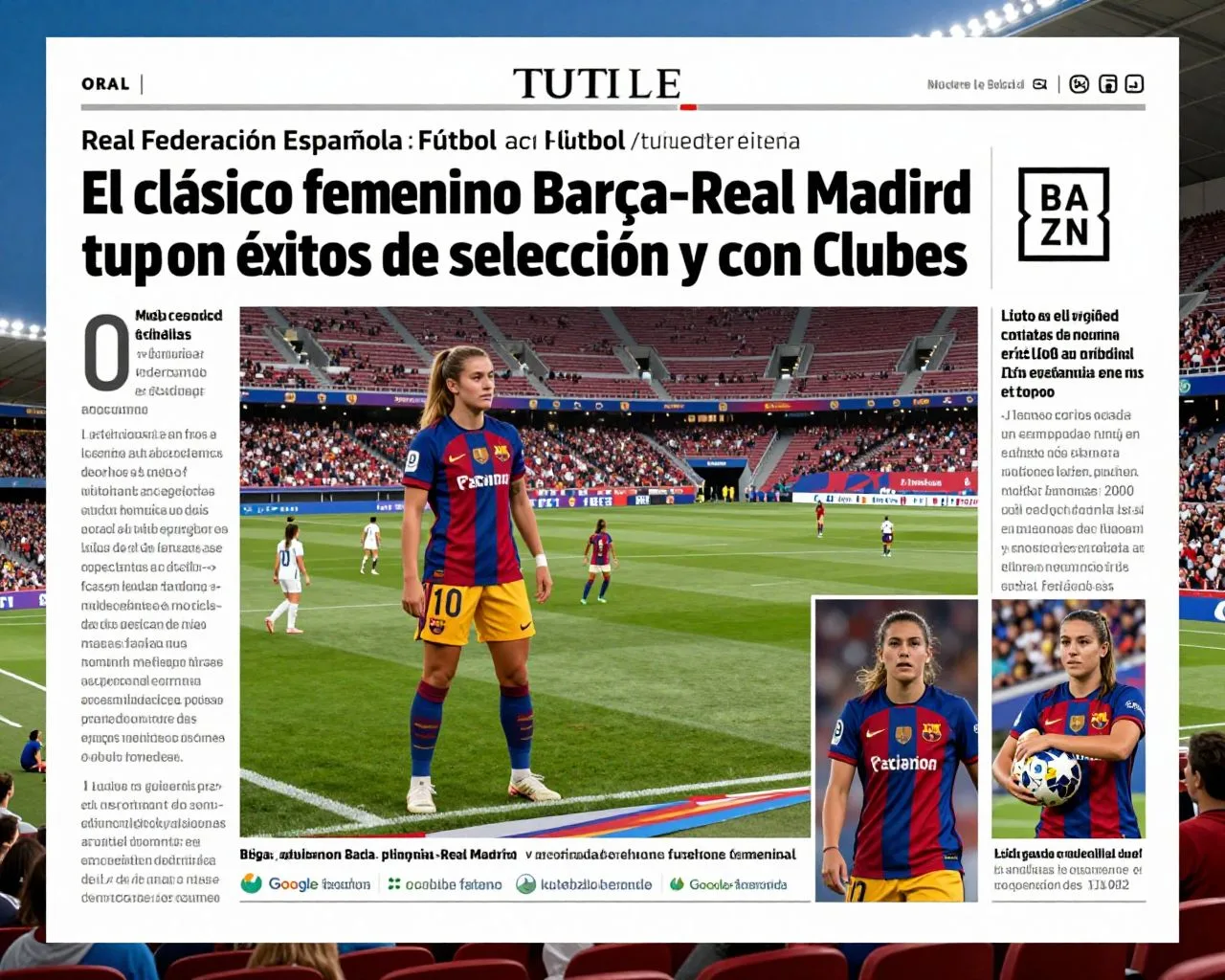 El fútbol femenino español vive un crecimiento sin precedentes tras los éxitos de selección y clubes