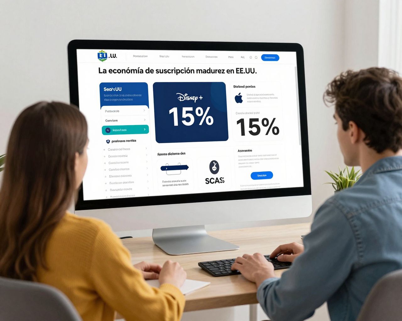 La economía de suscripción alcanza madurez en EE.UU. con crecimiento del 15% en 2024