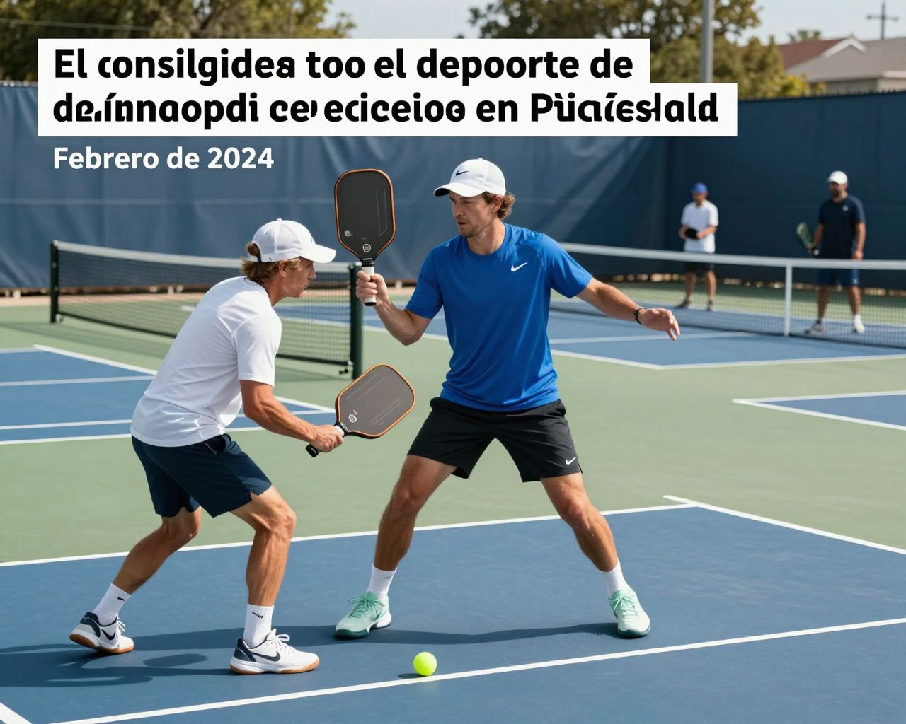 El pickleball se consolida como el deporte de más rápido crecimiento en Estados Unidos