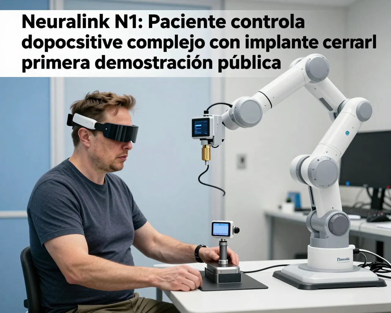 Neuralink N1: Paciente controla dispositivo complejo con implante cerebral en primera demostración pública