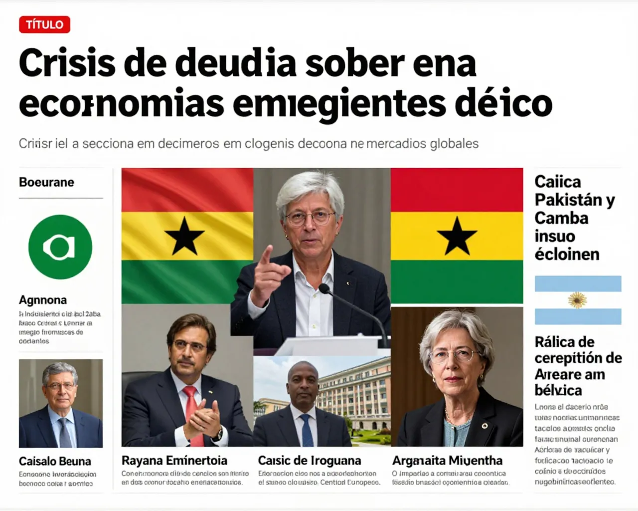 Crisis de deuda soberana en economías emergentes desata pánico en mercados globales