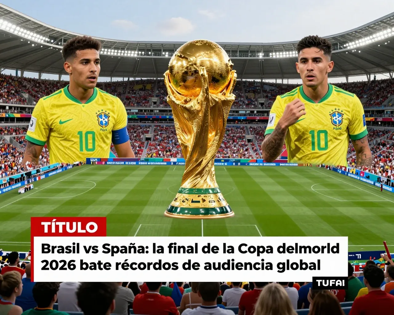 Brasil vs España: La final de la Copa del Mundo 2026 bate récords de audiencia global
