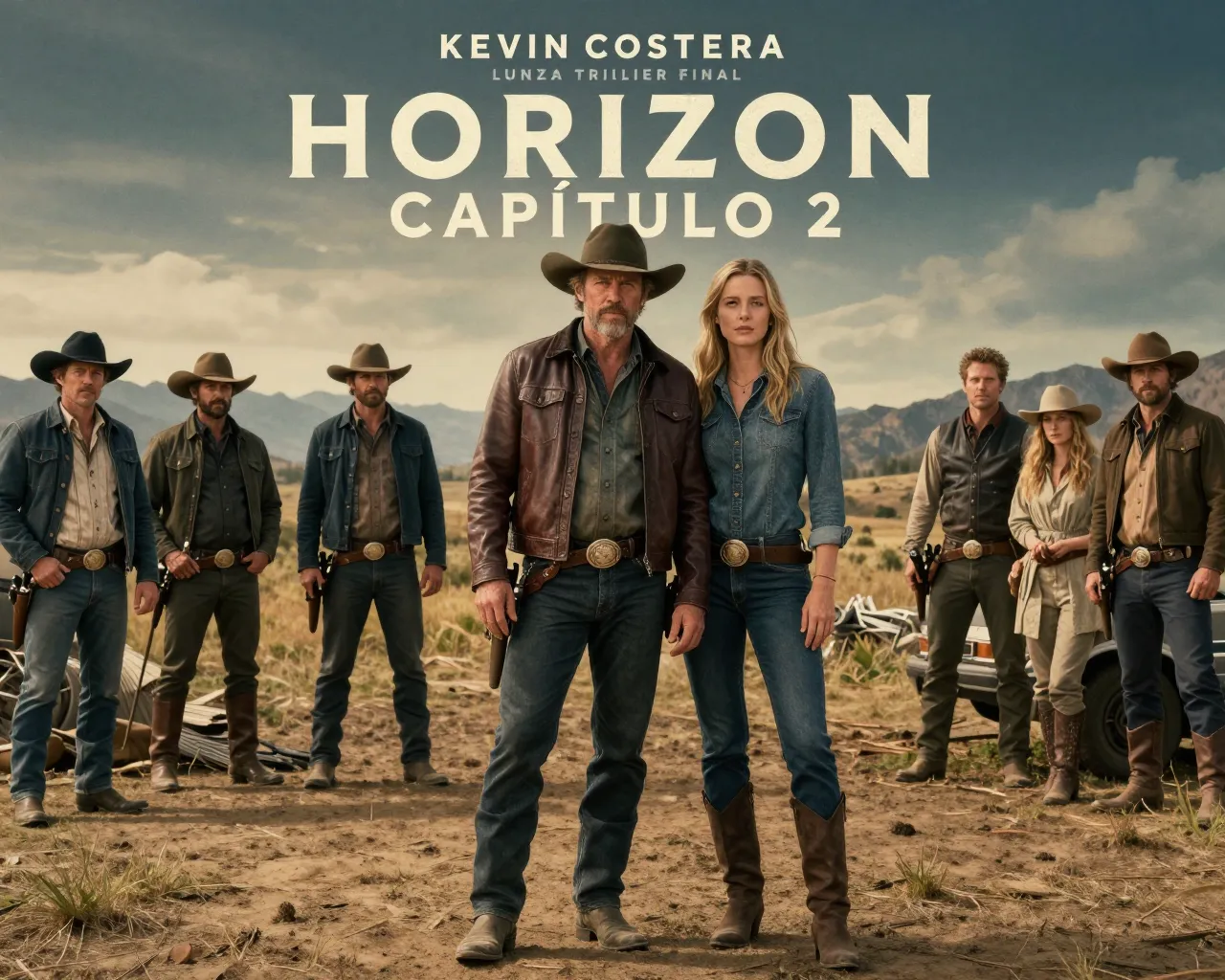 Kevin Costner lanza tráiler final de 'Horizon: Capítulo 2' con campaña de marketing masiva