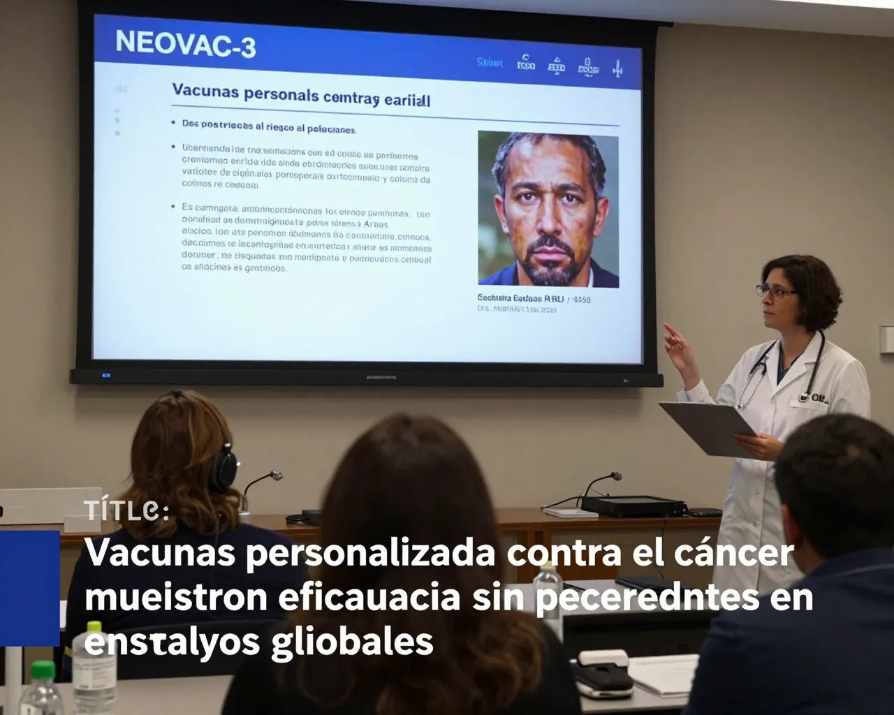 Vacunas personalizadas contra el cáncer muestran eficacia sin precedentes en ensayos globales