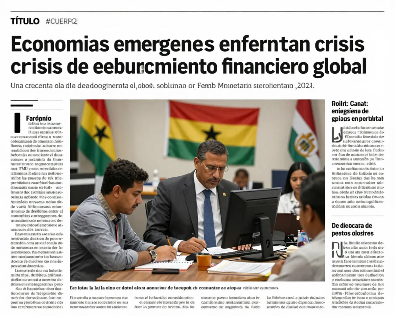 Economías emergentes enfrentan crisis de deuda soberana por endurecimiento financiero global