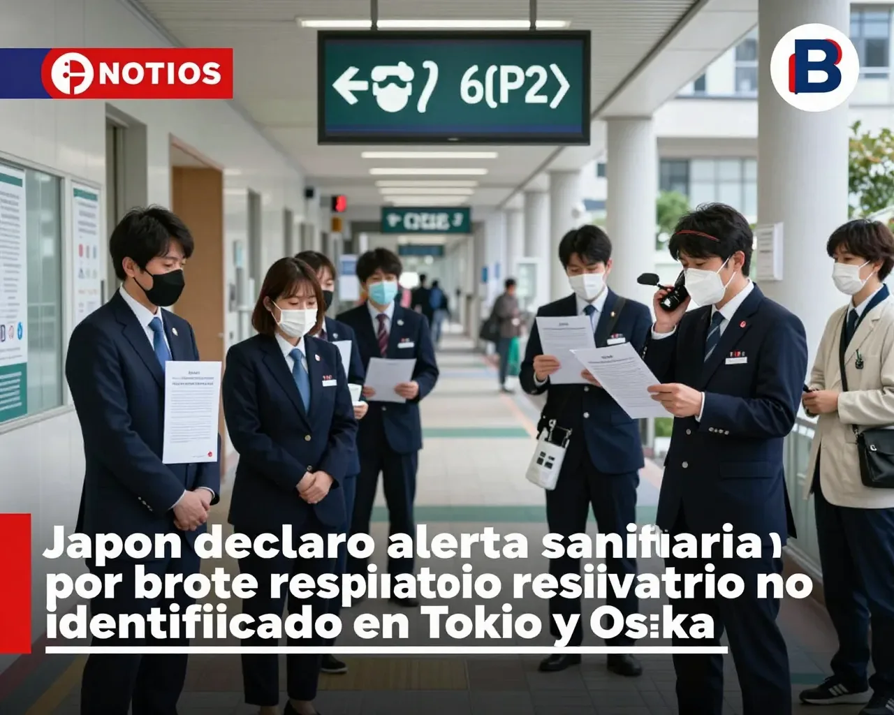 Japón declara alerta sanitaria por brote respiratorio no identificado en Tokio y Osaka