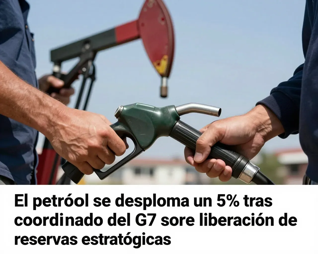El petróleo se desploma un 5% tras el anuncio coordinado del G7 sobre liberación de reservas estratégicas