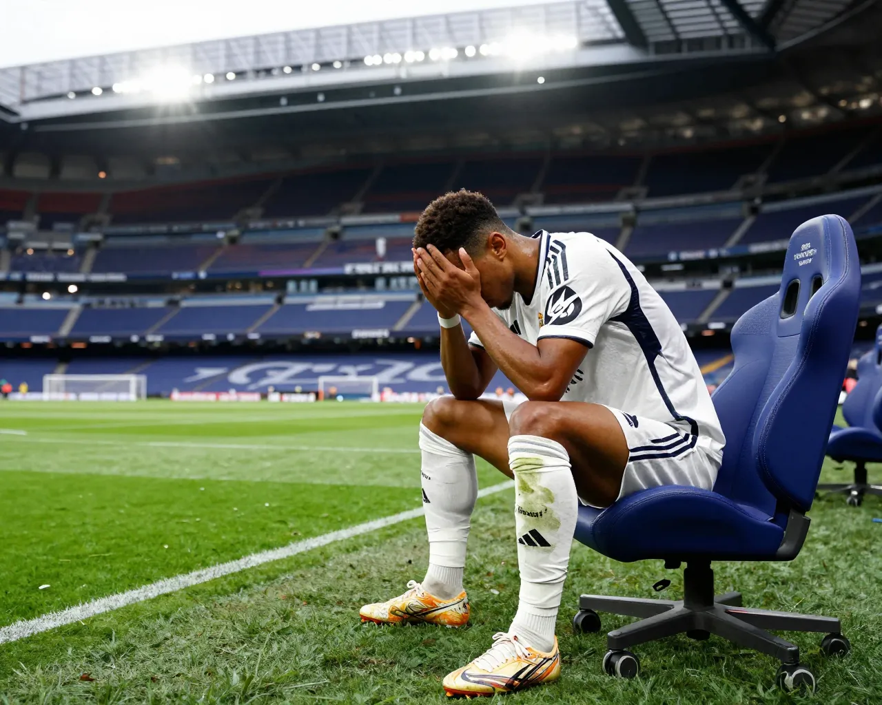 Real Madrid confirma baja médica definitiva de Jude Bellingham por fractura de metatarsiano