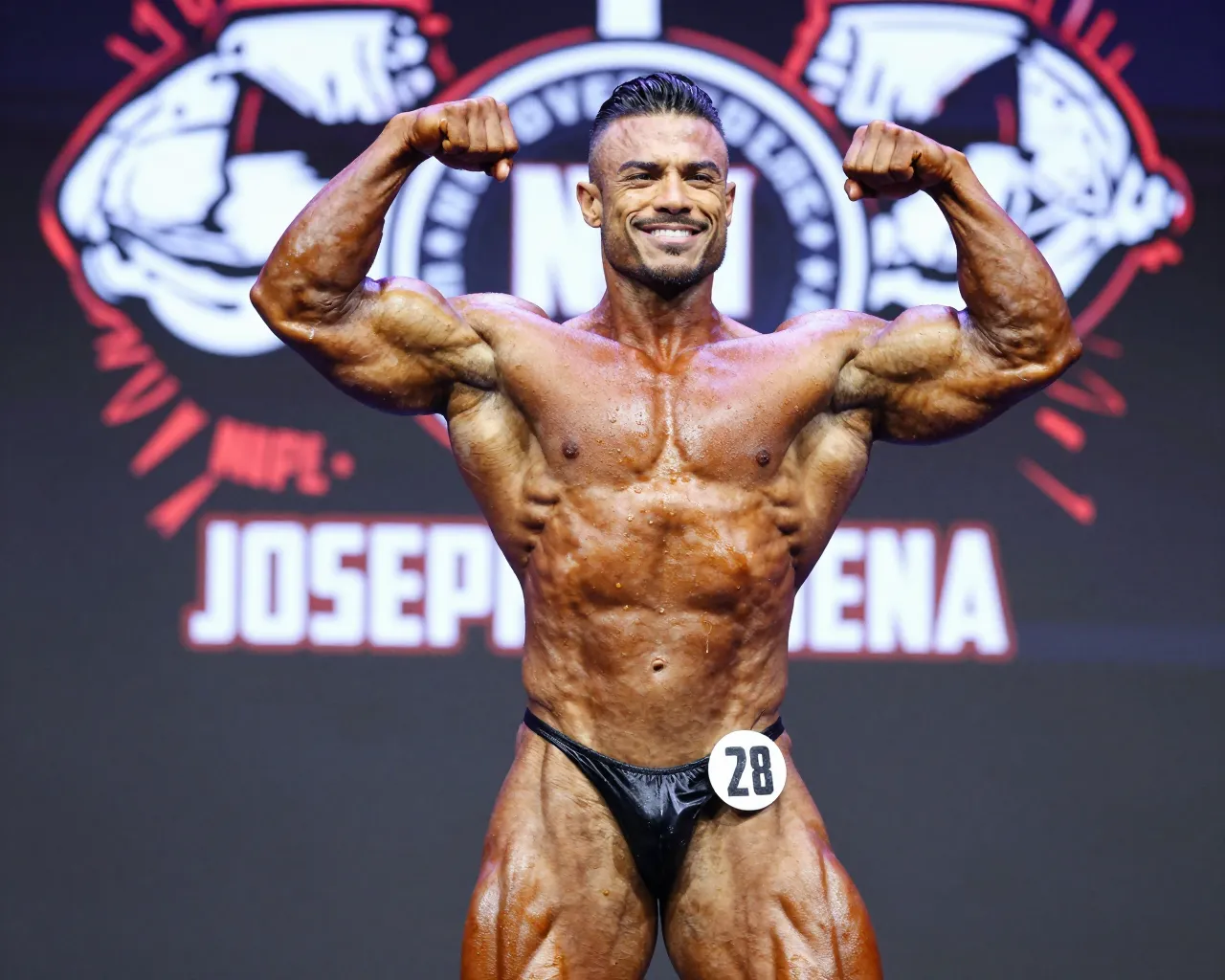 Joseph Baena, hijo de Arnold Schwarzenegger, gana su debut en culturismo con rutina de alta intensidad