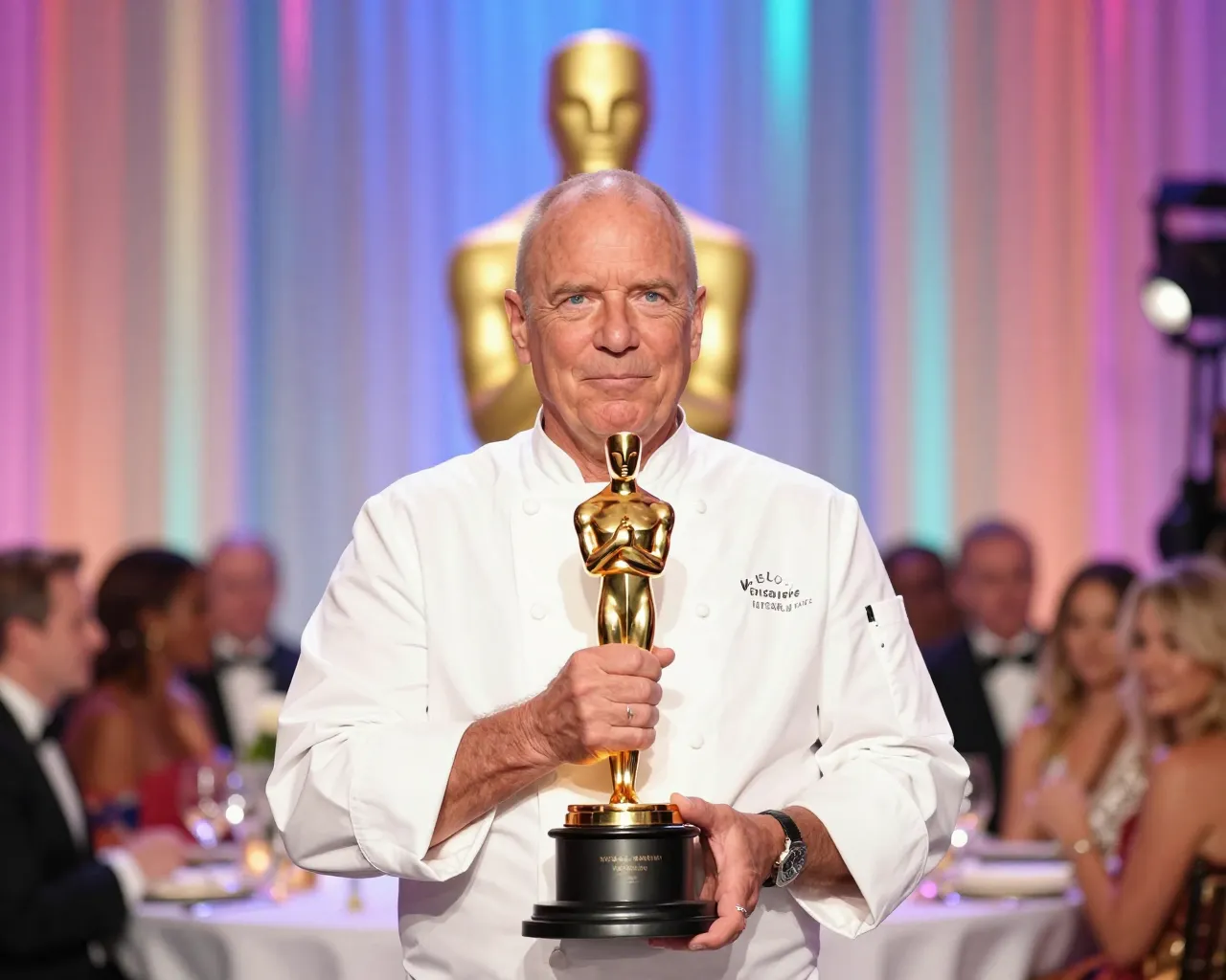 Wolfgang Puck despliega un banquete de 70 platos para 1,500 celebridades tras los Oscar 2026