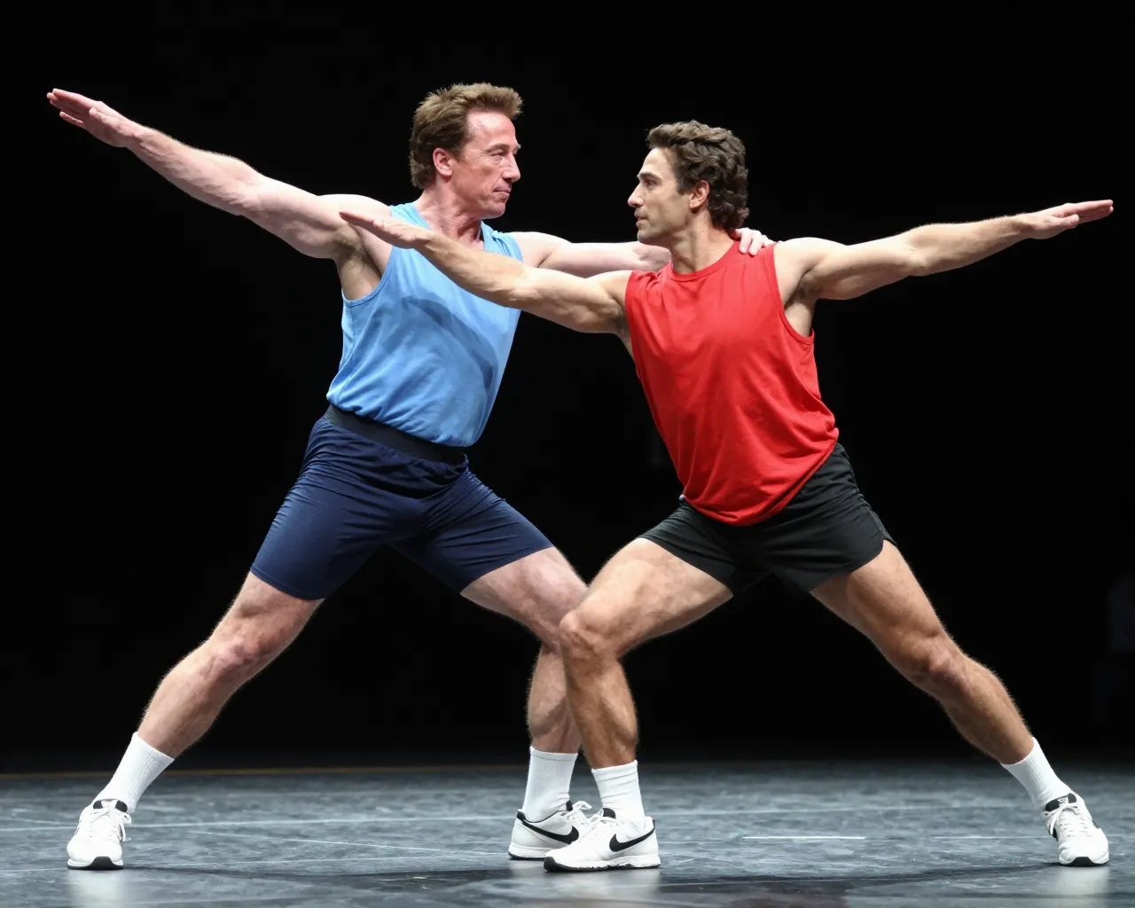 Arnold Schwarzenegger entrena a su hijo Joseph Baena para debut en culturismo profesional