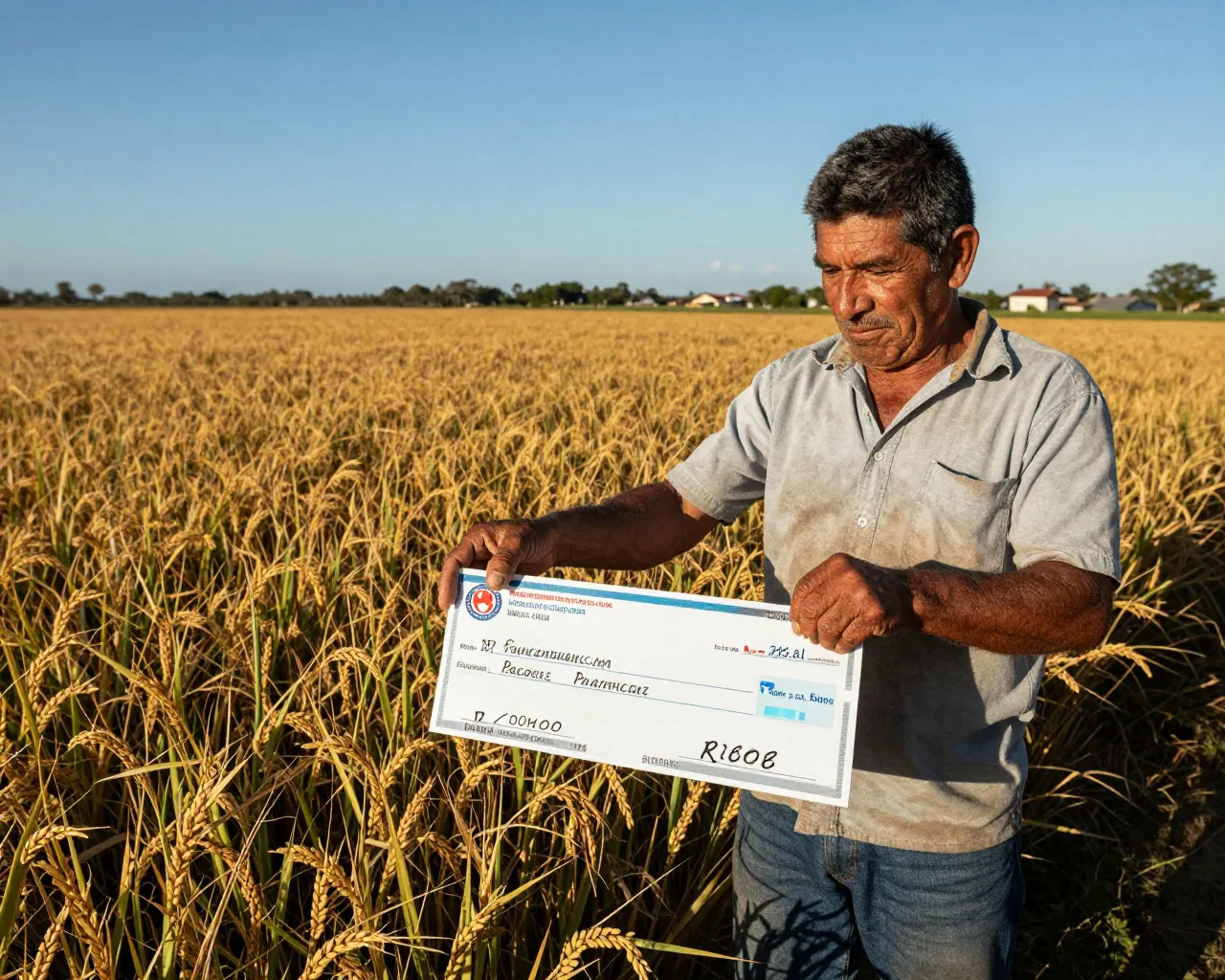 Gobierno liquida deuda histórica con arroceros tras aprobación de crédito extraordinario