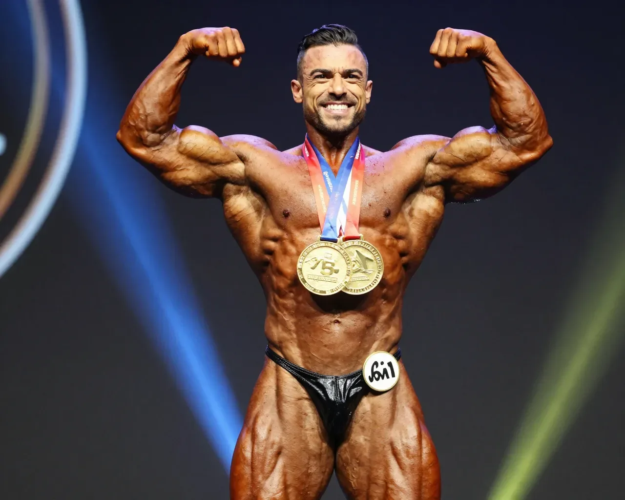 Joseph Baena, hijo de Arnold Schwarzenegger, conquista su primer campeonato de culturismo