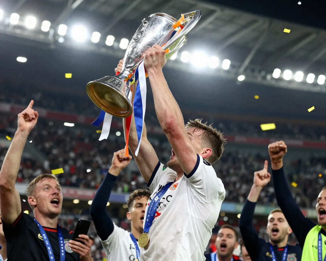 Yarek Gasiorowski, el joven central del Valencia CF, se proclama campeón de la Eredivisie con el PSV Eindhoven en su primera aventura internacional