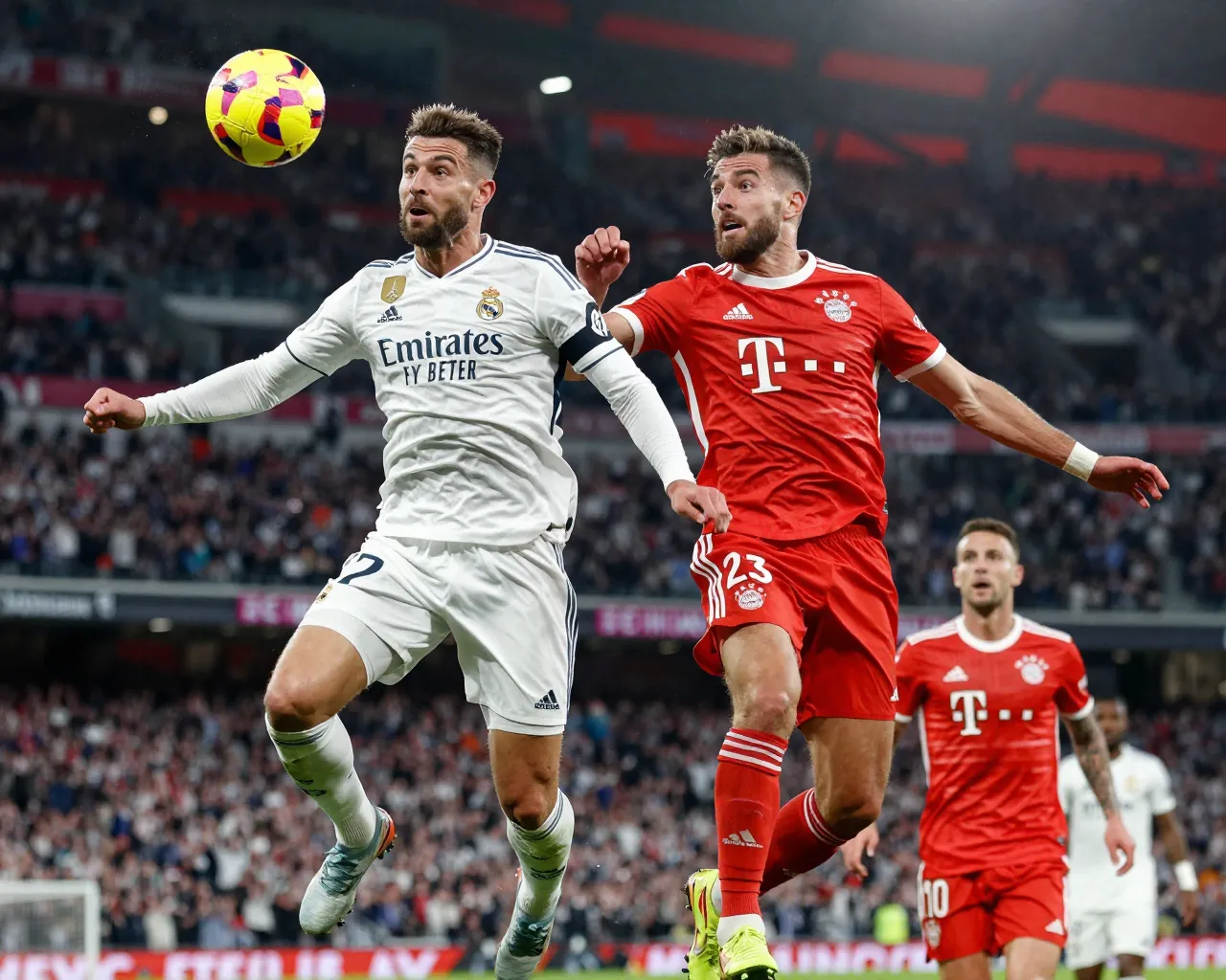 Real Madrid y Bayern Múnich chocan en un clásico europeo por la ida de cuartos de Champions