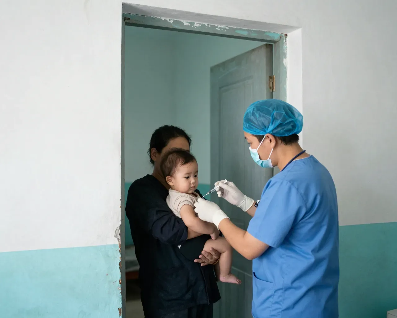 El Salvador lanza ofensiva de vacunación casa por casa para blindar a 30.000 niños contra el sarampión