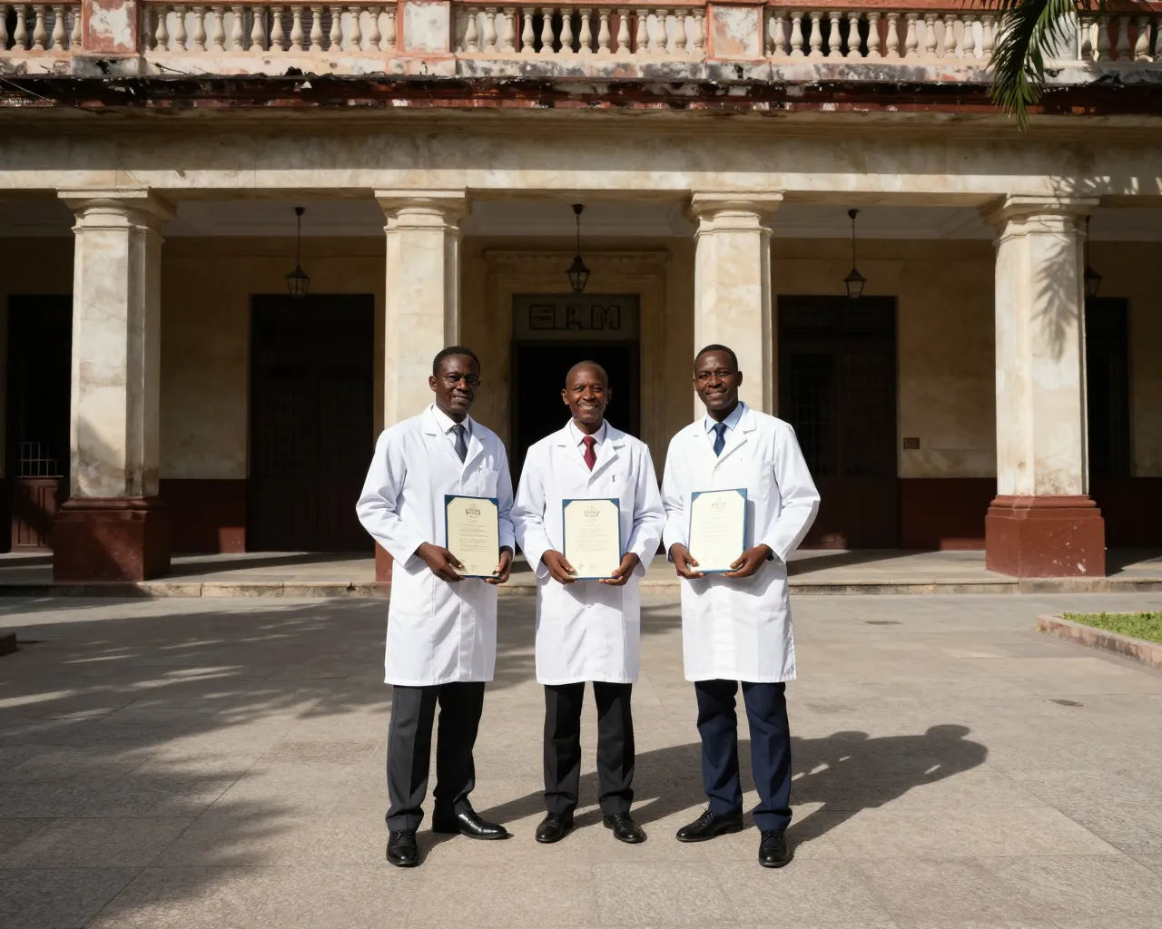 Tres nuevos médicos gaboneses se gradúan en Cuba: el legado de la Escuela Latinoamericana de Medicina en 2025