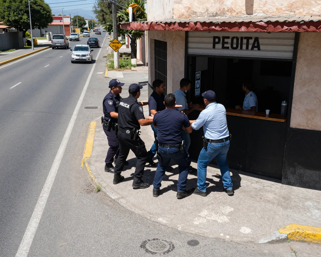 Pelea frente a bar en Apopa deja cinco detenidos: PNC reporta capturas por lesiones y desórdenes públicos