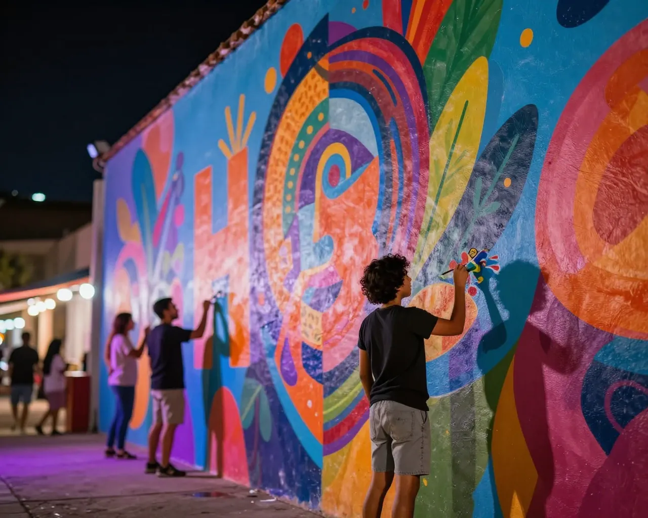Escazú se transforma en un gigantesco escenario de arte callejero con la XIV edición del Festival Embrujarte