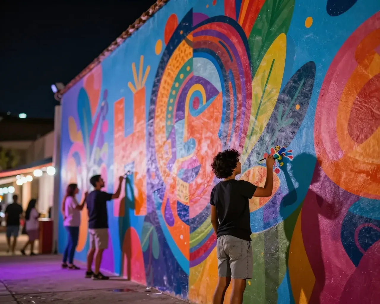 Escazú se transforma en un gigantesco escenario de arte callejero con la XIV edición del Festival Embrujarte