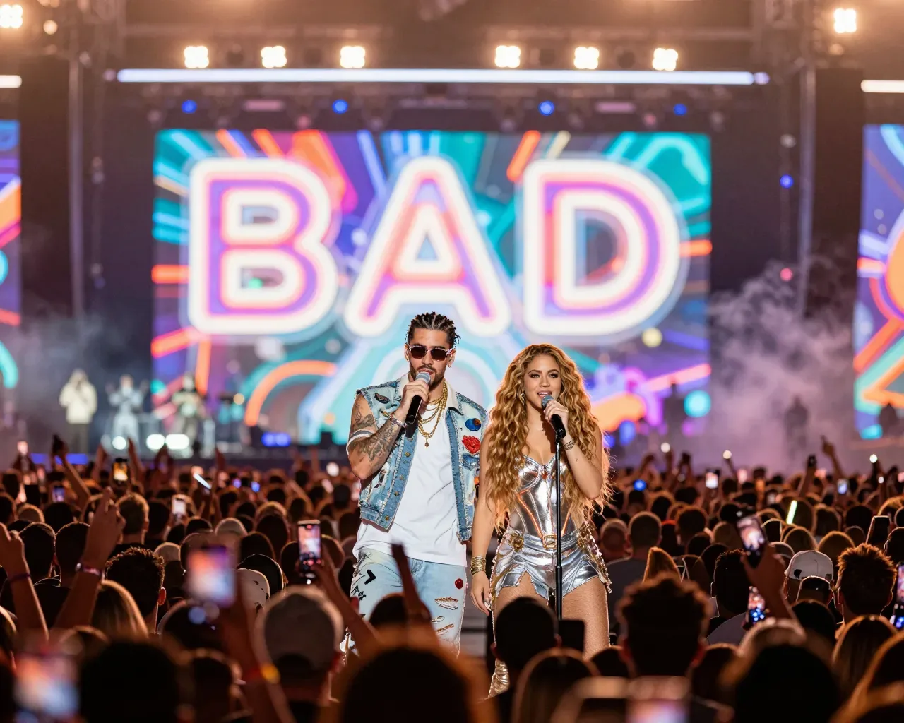 Bad Bunny y Shakira convierten a Madrid en el nuevo epicentro mundial de la música latina