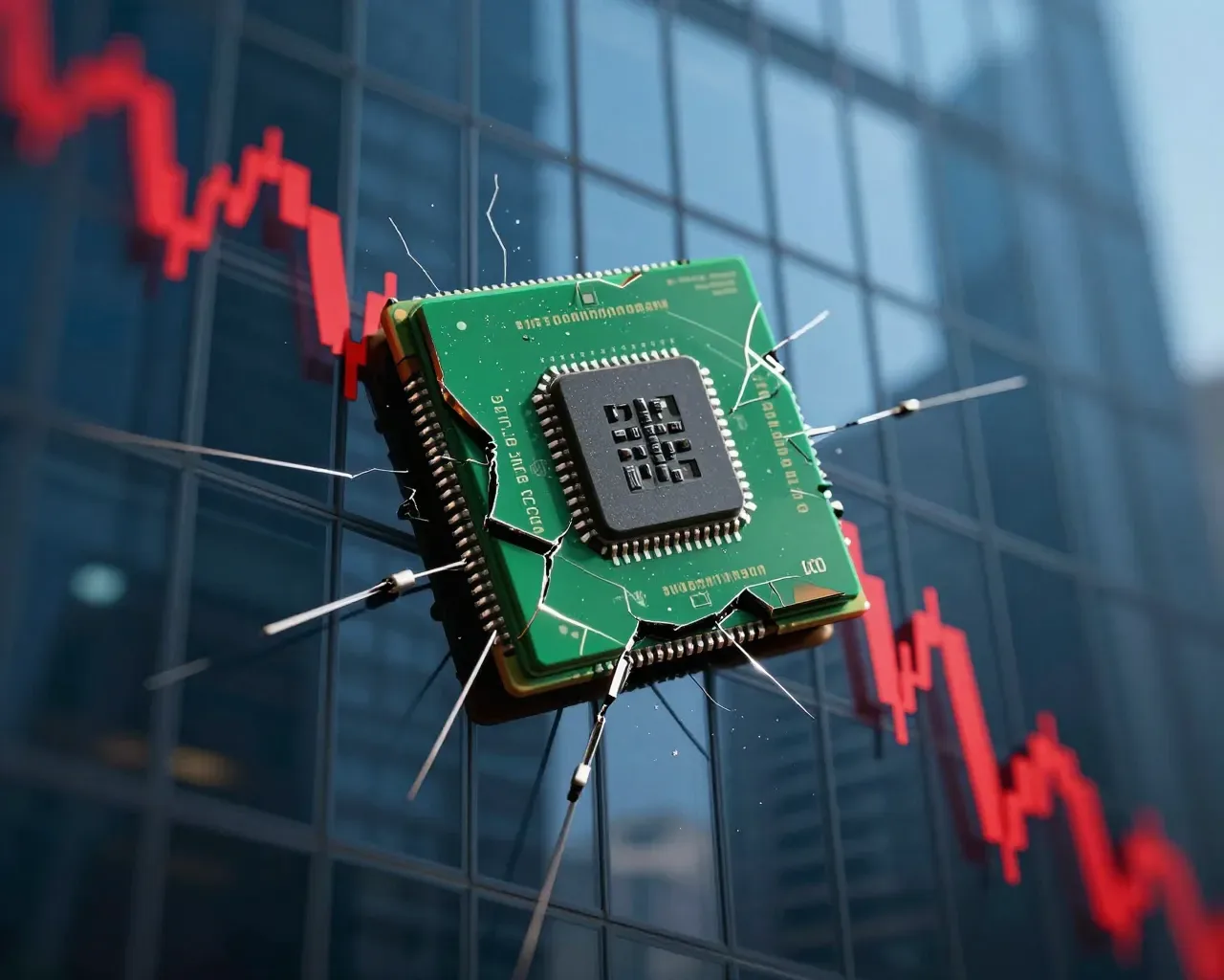 La Bolsa de Milán se desploma un 1% por la crisis de semiconductores: el sector tecnológico lidera las pérdidas