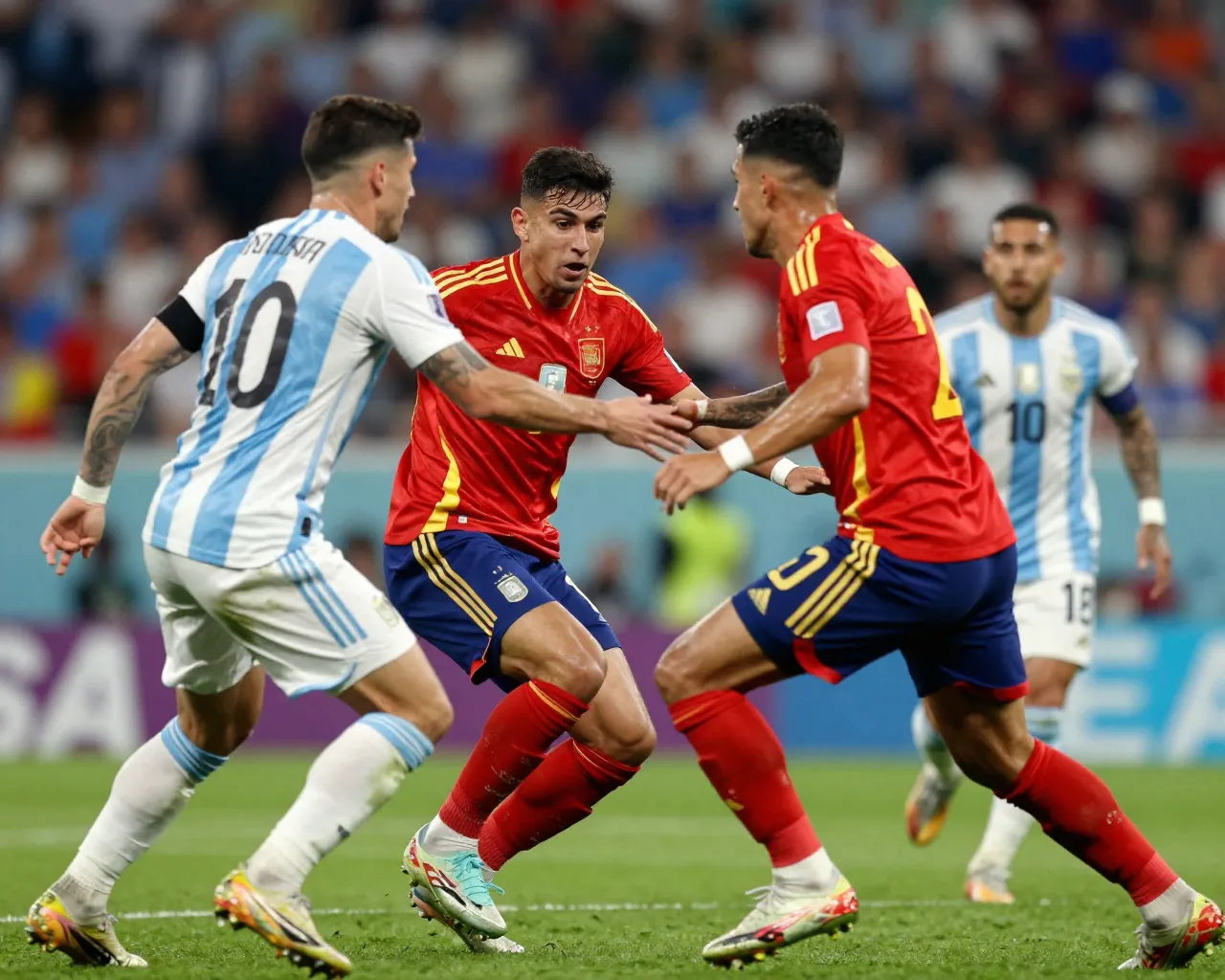 Argentina y España se citan en la final del Mundial 2026; Francia e Inglaterra lucharán por el bronce