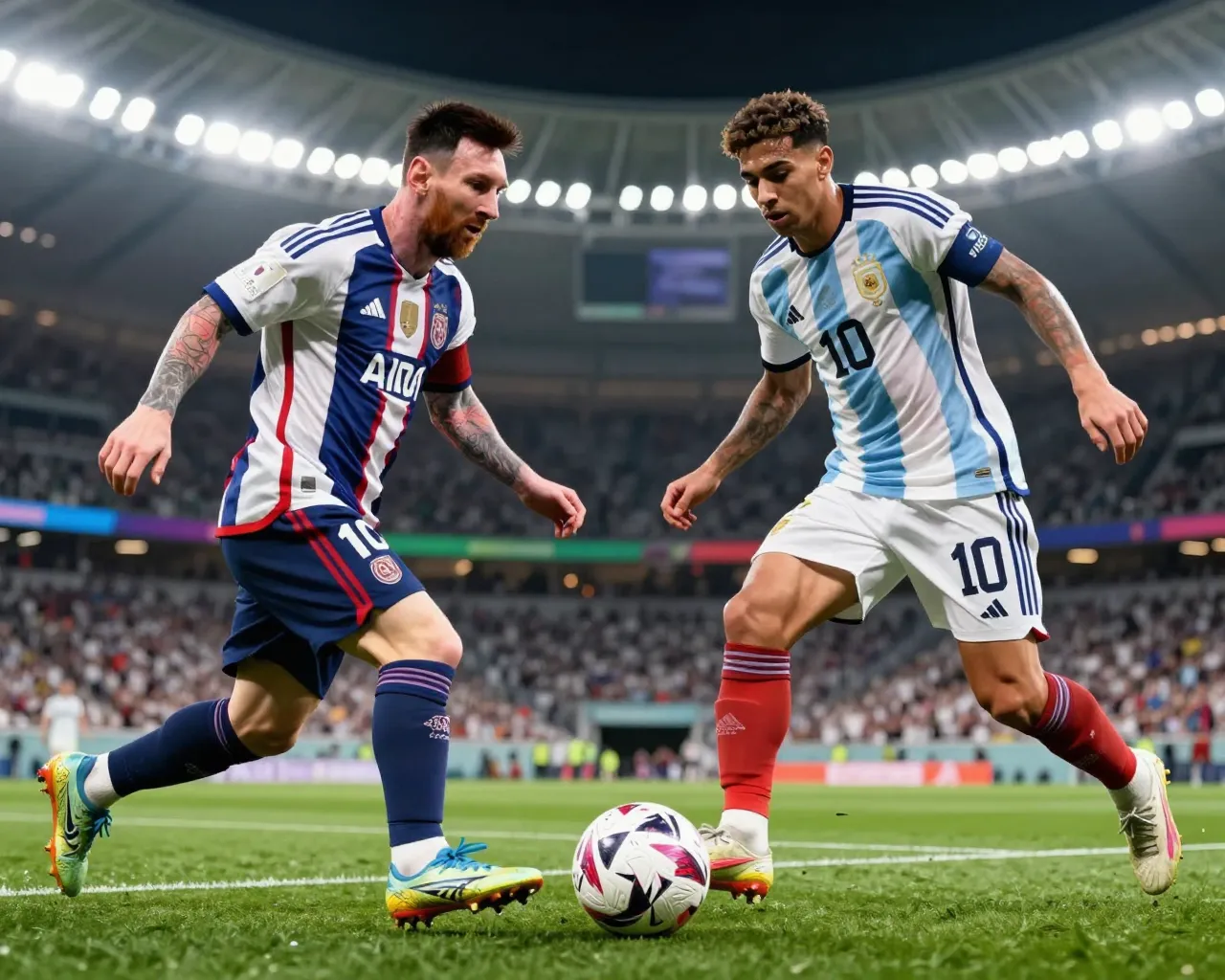 De un baño en 2007 a la final del Mundial 2026: Messi y Yamal se reencuentran en East Rutherford