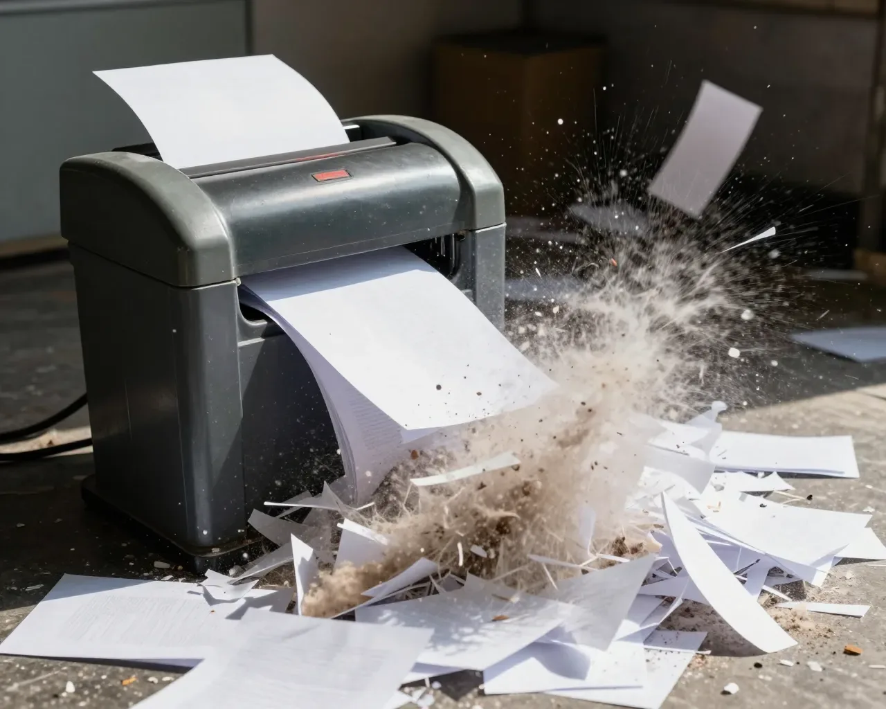 El Documento Invisible: Cómo la Cultura del Triturado Silencia la Información Esencial