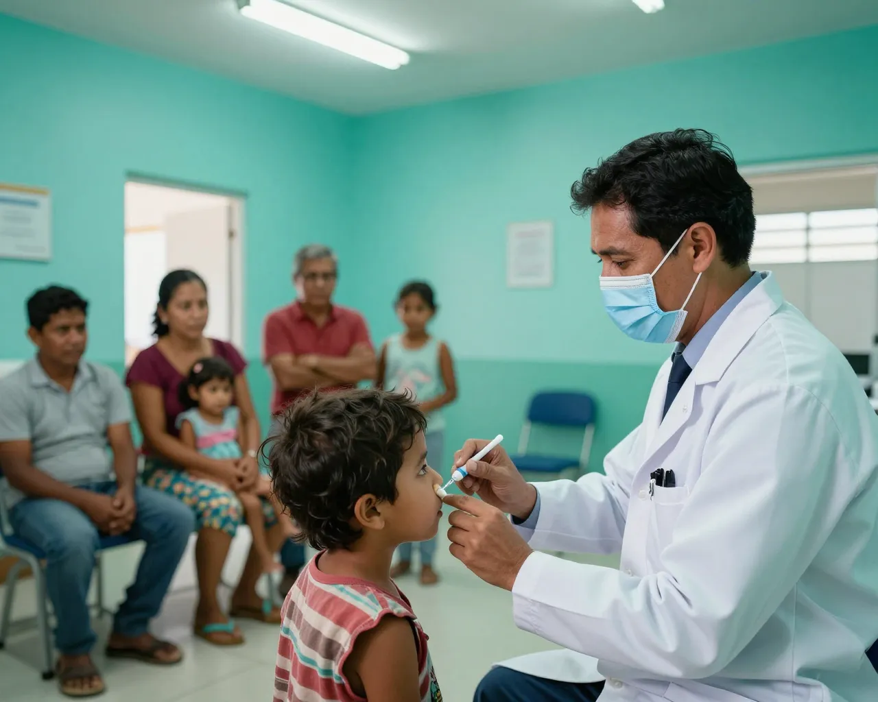 Alerta sanitaria en Honduras: brote de sarampión golpea a una familia en Cofradía y activa vacunación masiva