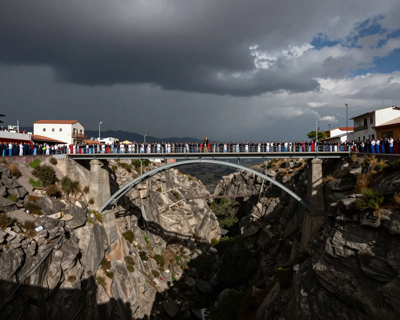 Balcázar impulsa el diálogo nacional y anuncia nuevas inversiones en infraestructura durante inauguración del puente Virgen de Chapi