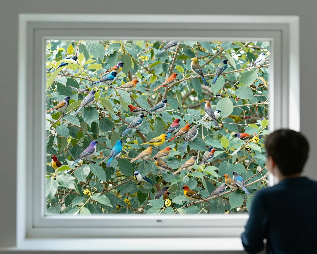 Un estudio revela que ver aves desde casa reduce la depresión y la ansiedad