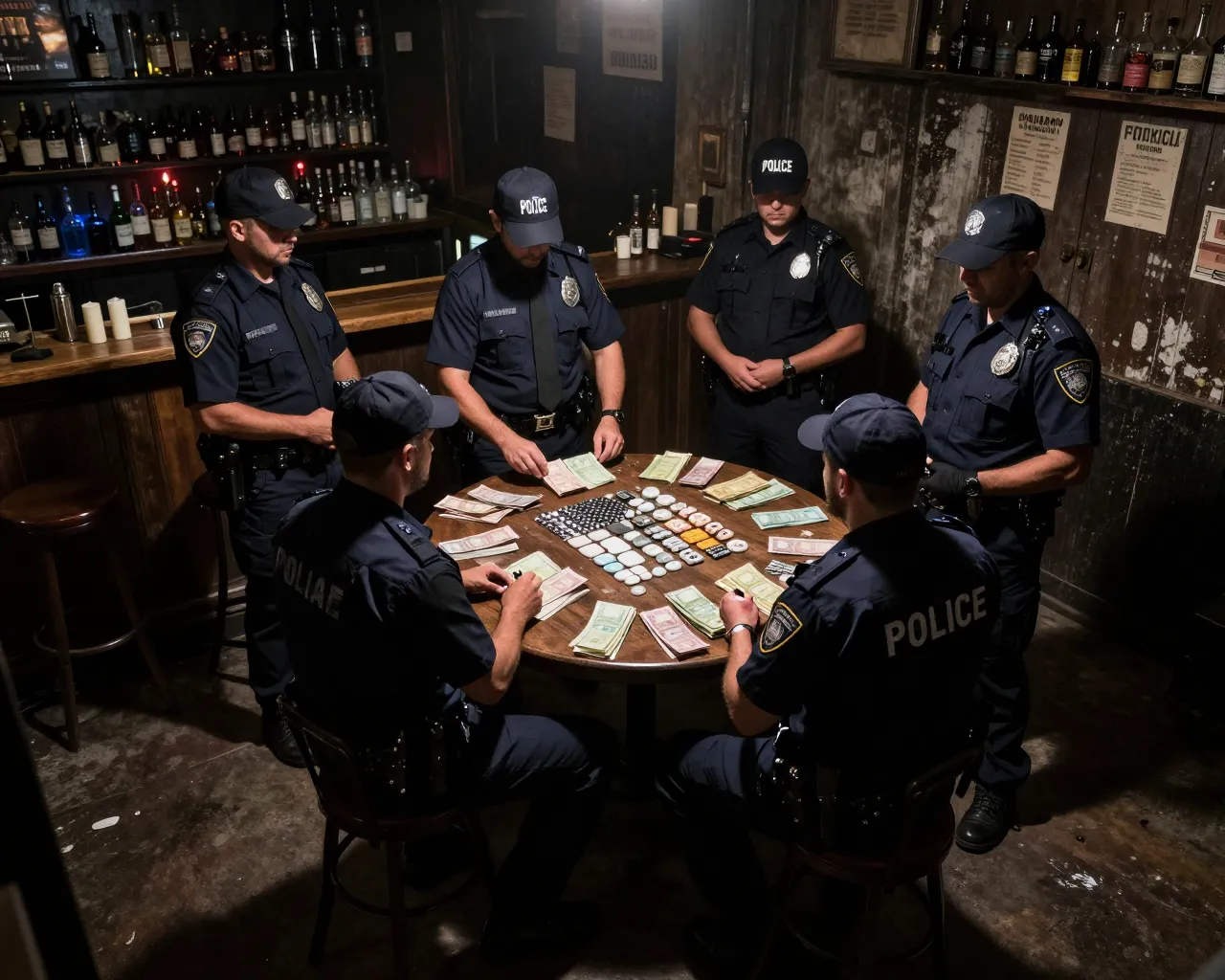 Desarticulan punto de venta de drogas en Sacacoyo: cuatro detenidos y más de $1,000 incautados