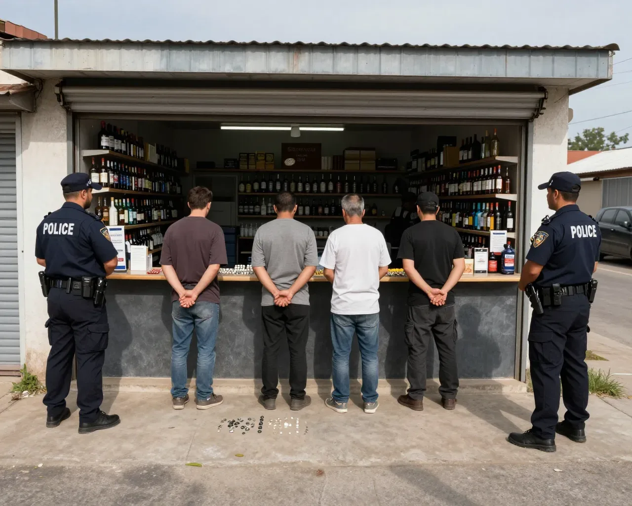 Desmantelan venta de licor que operaba como centro de distribución de drogas en La Libertad Oeste