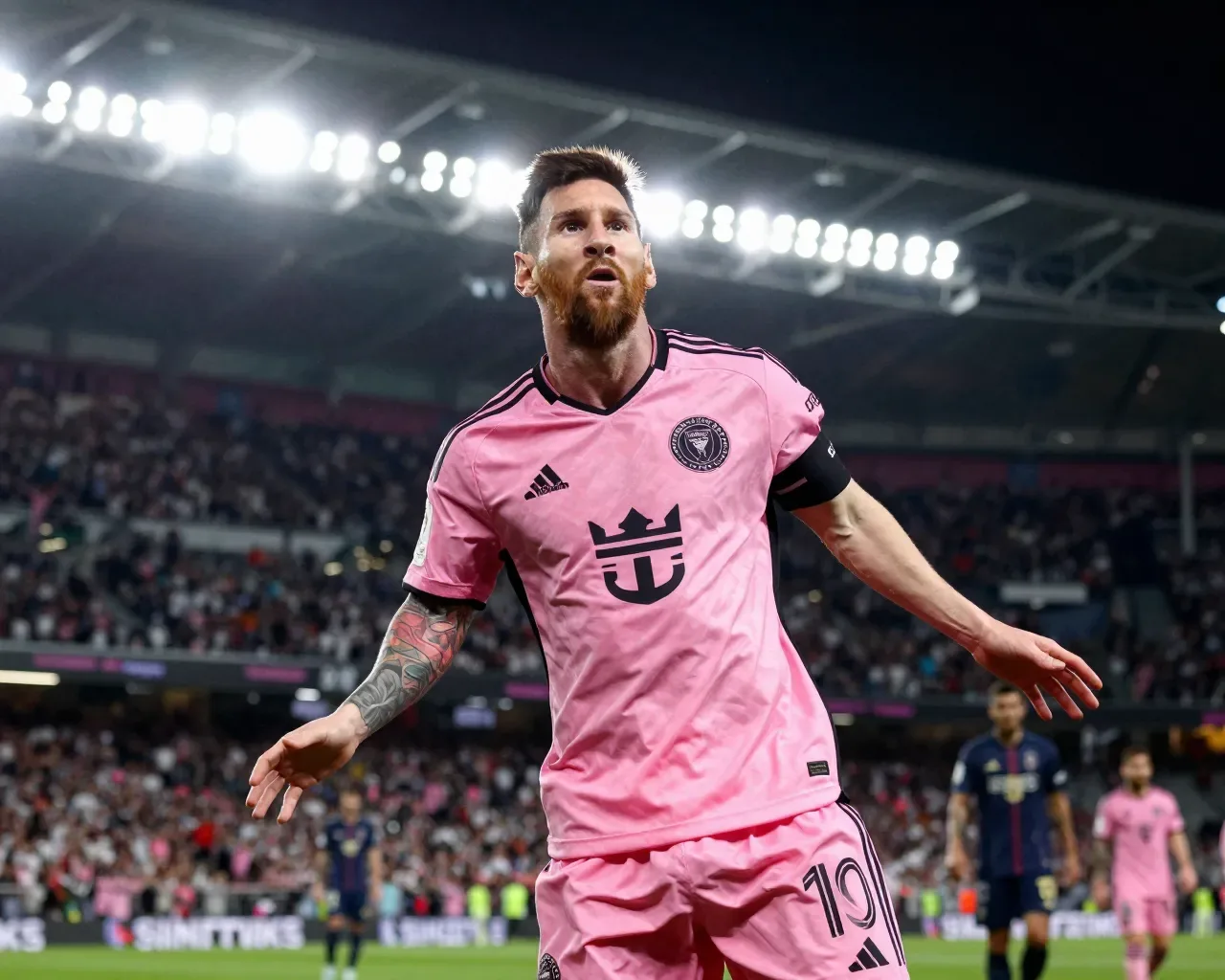 Messi alcanza los 100 goles y lidera al Inter Miami a la conquista de la Campeones Cup