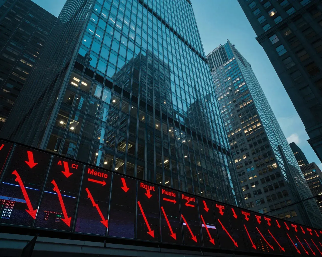 Wall Street Abre en Rojo: Toma de Ganancias y Cautela por el Petróleo