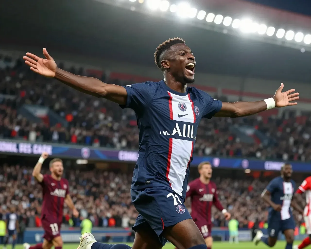 El PSG asalta el liderato de la Ligue 1 con una remontada agónica ante el Lyon